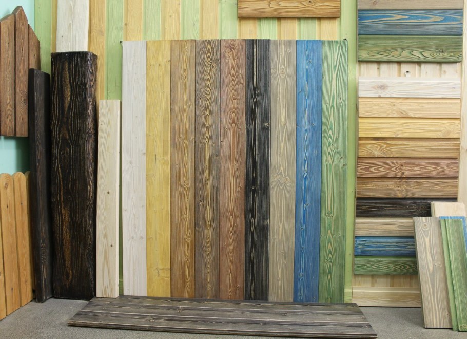 Брашированная евровагонка