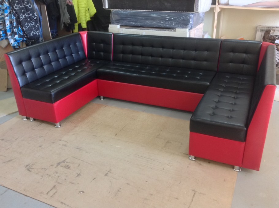 Кухонный диван п образный