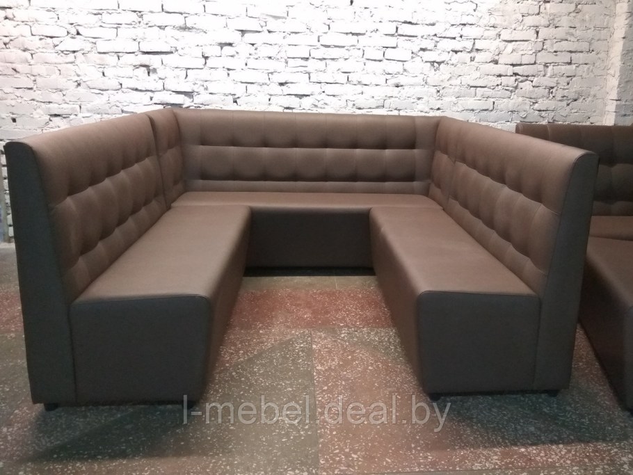 П образные диваны для кухни