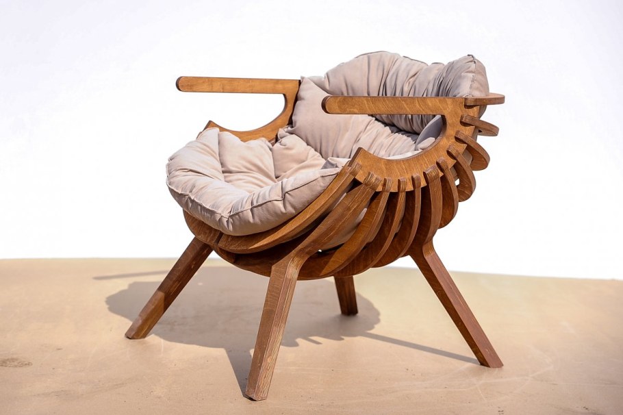 Кресло Ракушка Branca Lisboa