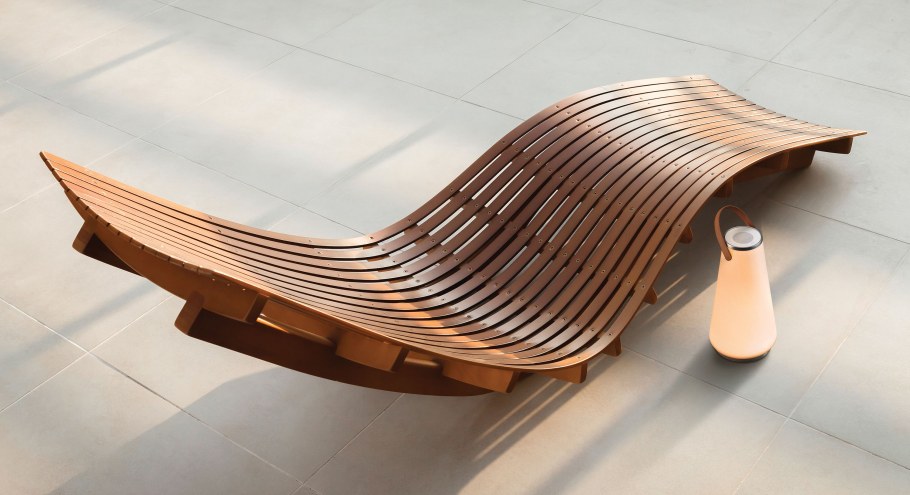 Шезлонг из фанеры