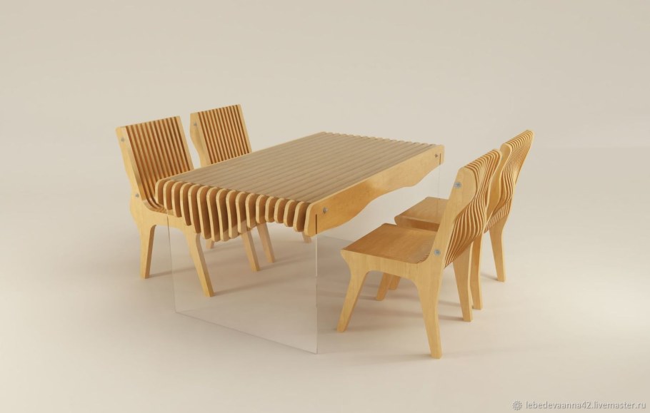 Параметрика мебель на лазерном станке