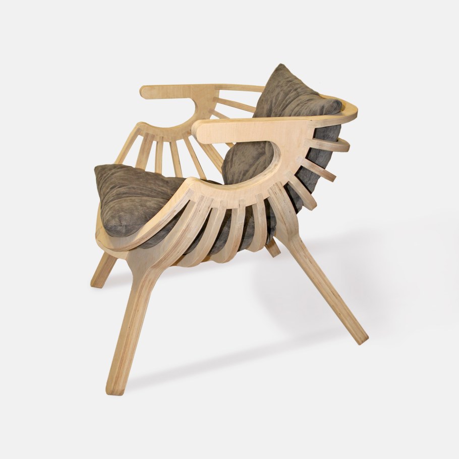 Кресло-Ракушка от Branca-Lisboa