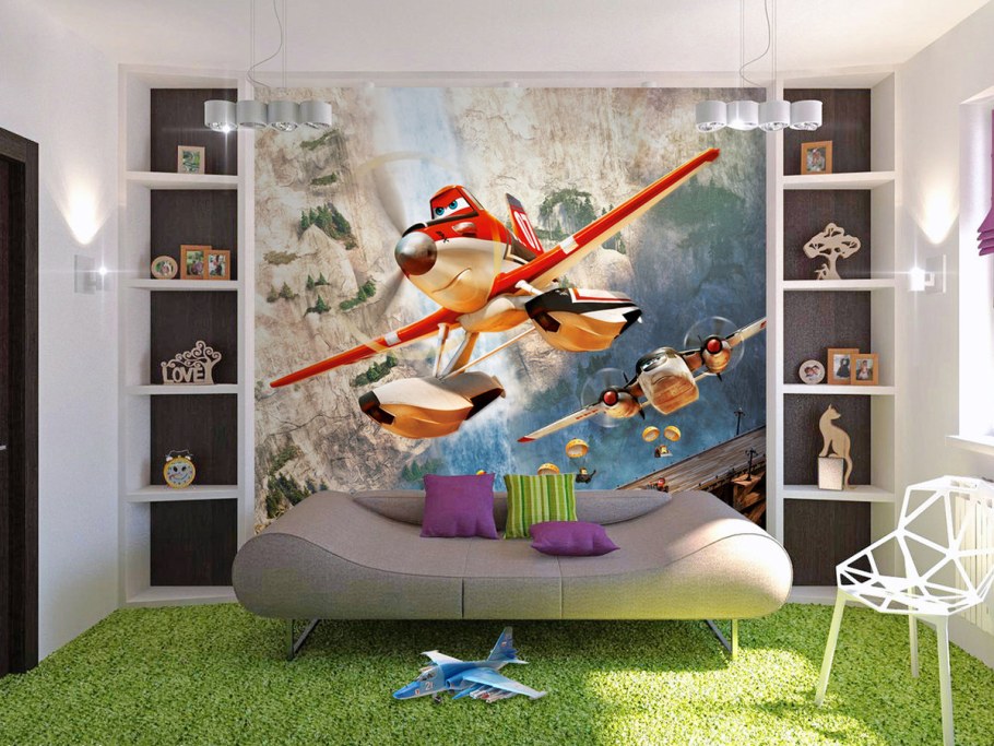 Натяжной потолок в детскую