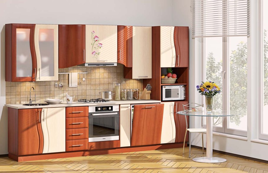 Кухонный гарнитур угловой