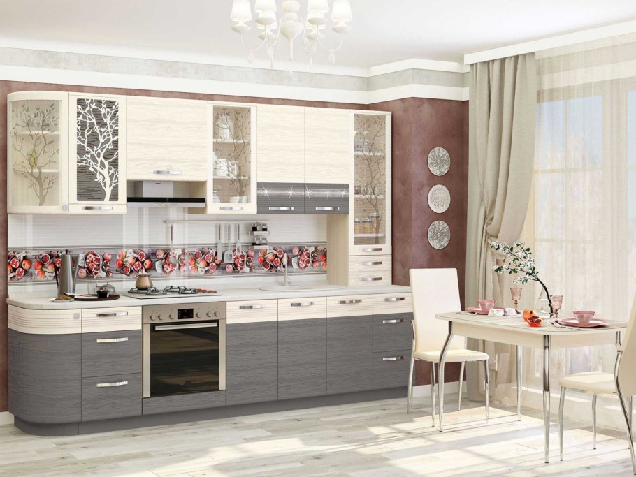 Кухня олива хамелеон ДСВ