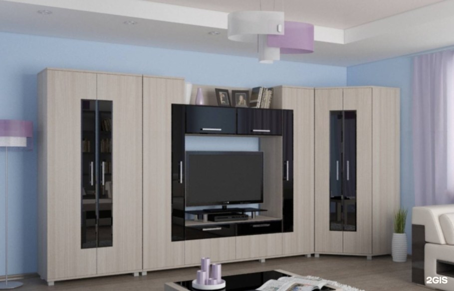 Модульная гостиная Глория Пеликан