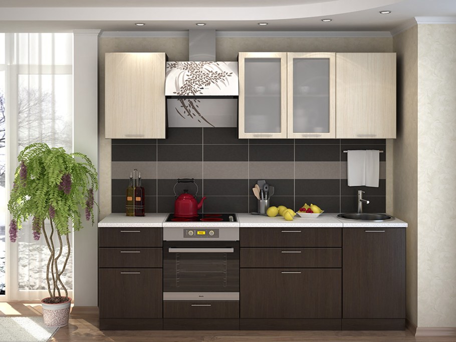 Кухня Орхидея 2м Дисави