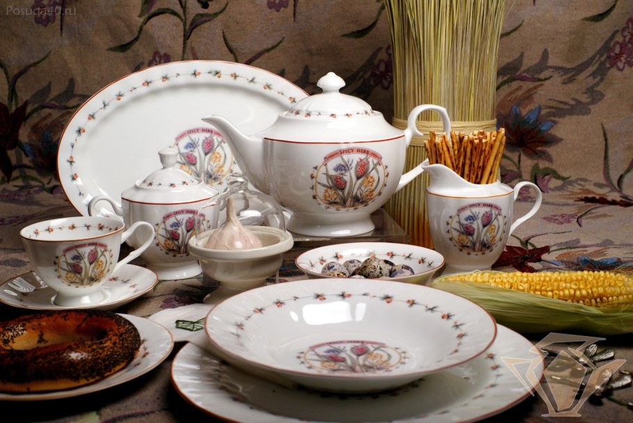 Столовый набор Прованс xf1390ta