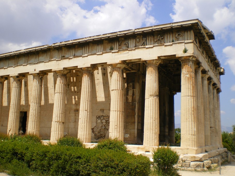 Портик храм древняя Греция