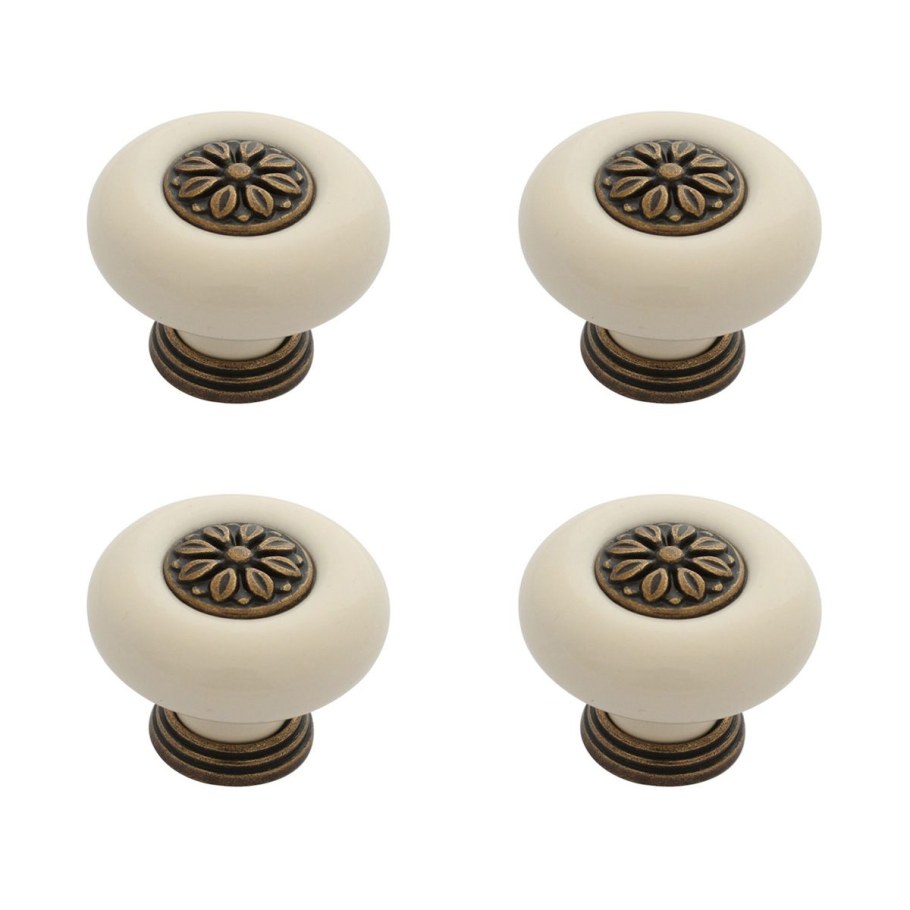 Ручка-кнопка h001-1040, бронза