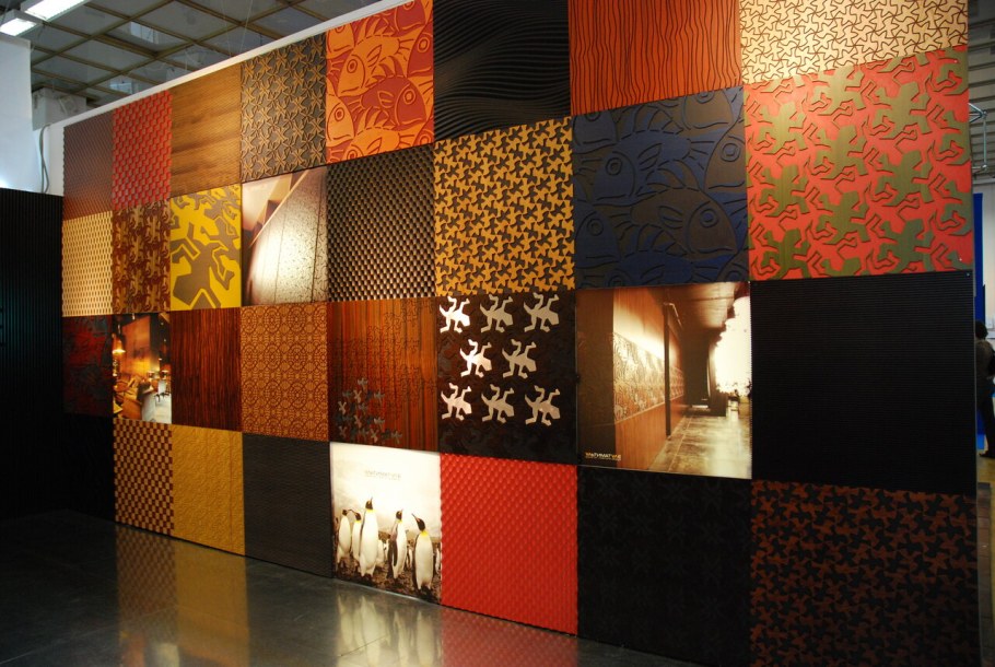 Пластиковые панели кирпичиками