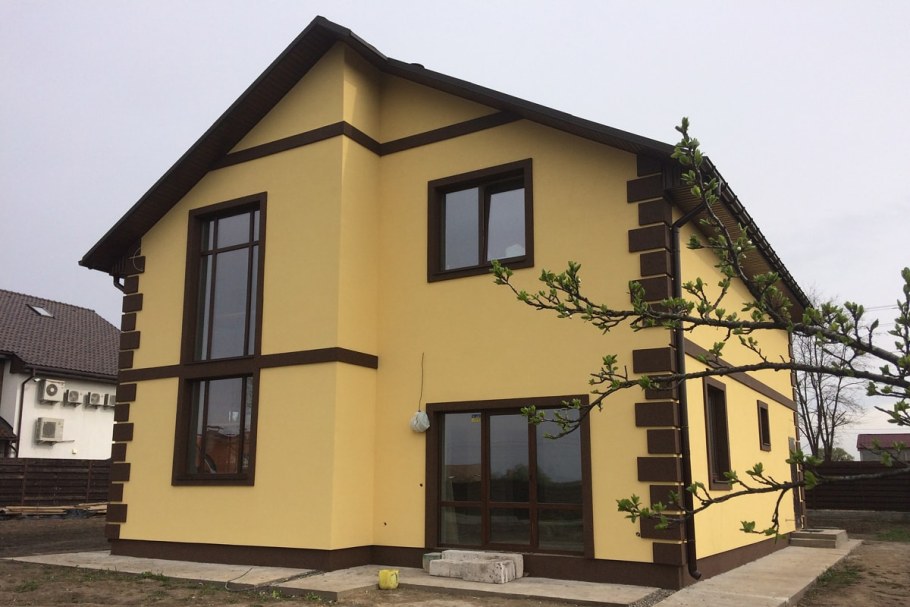 Штукатурка фасада