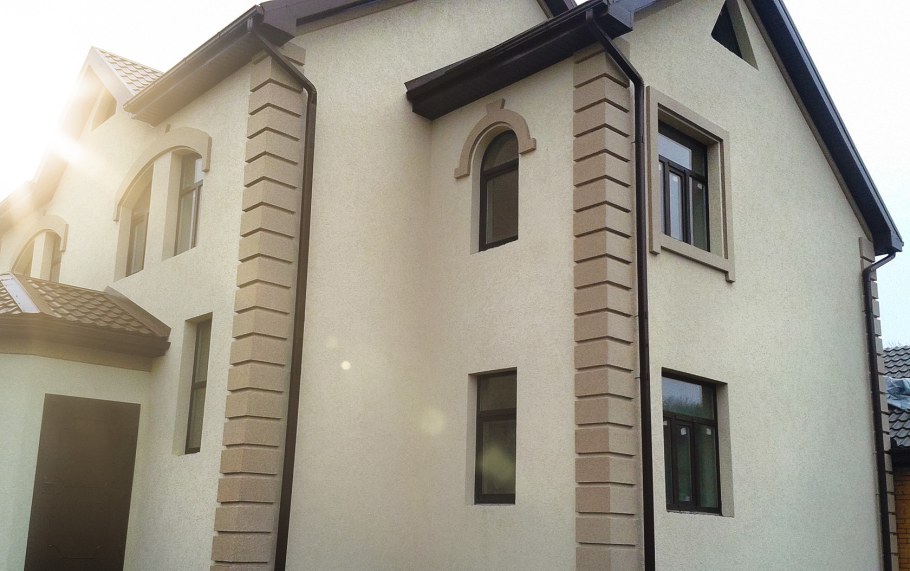 Фасад короед технология