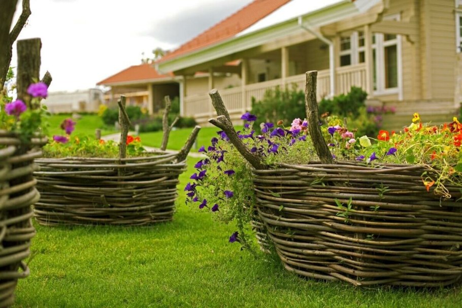 Декоративные клумбы