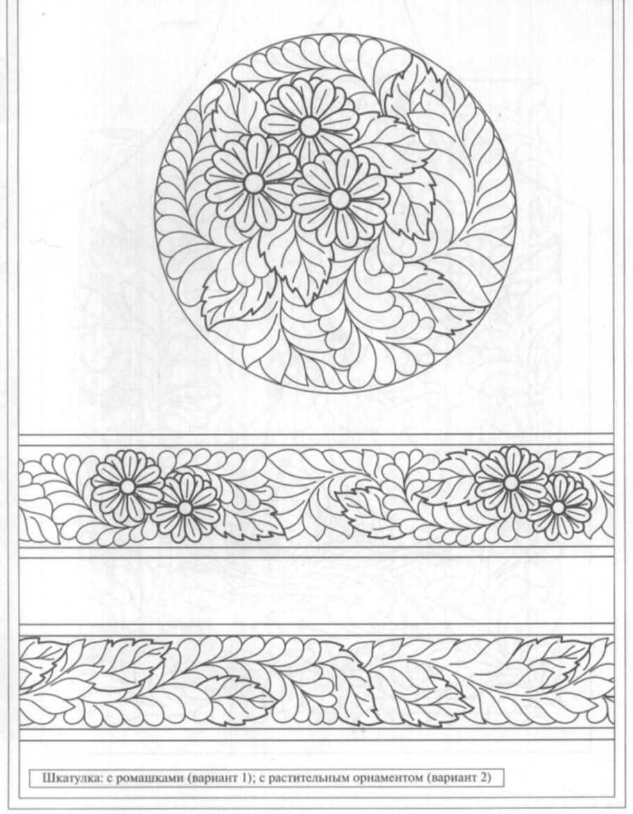 Абрамцево-Кудринская резьба схема