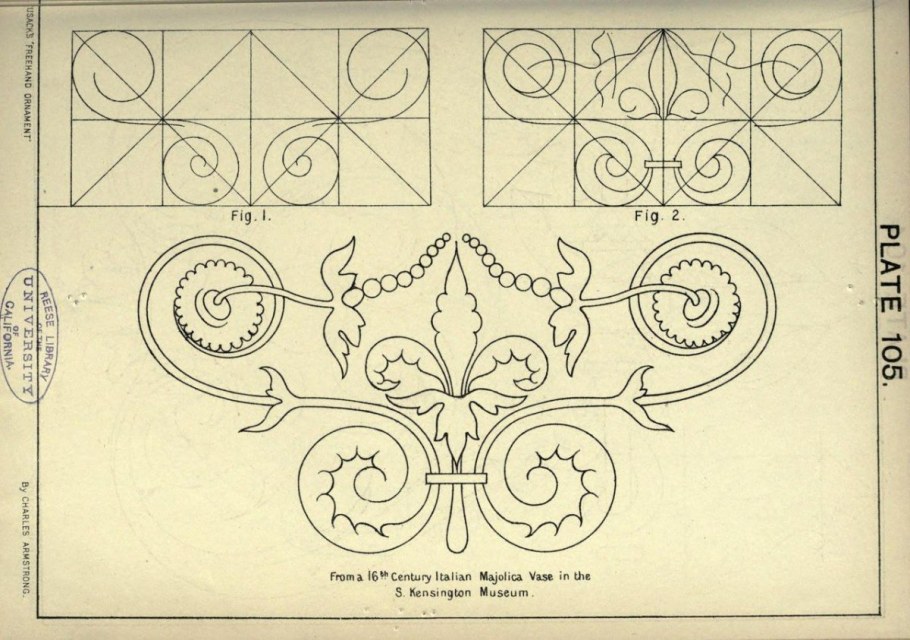 Построение орнамента Модерн