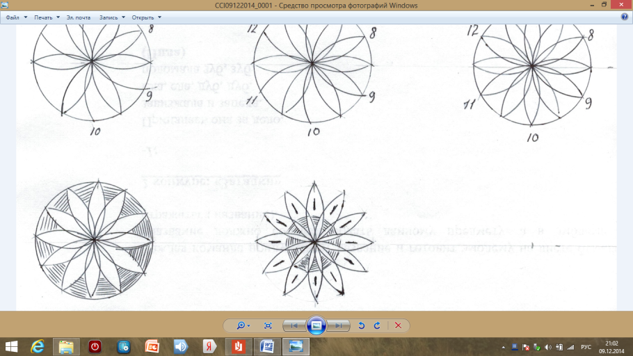Начертить элементы геометрической резьбы