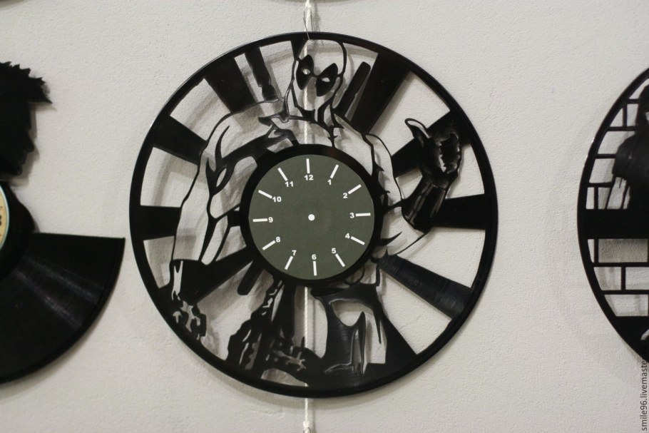 Поделки из пластинок