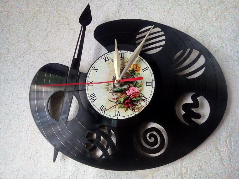 Поделки из пластинок