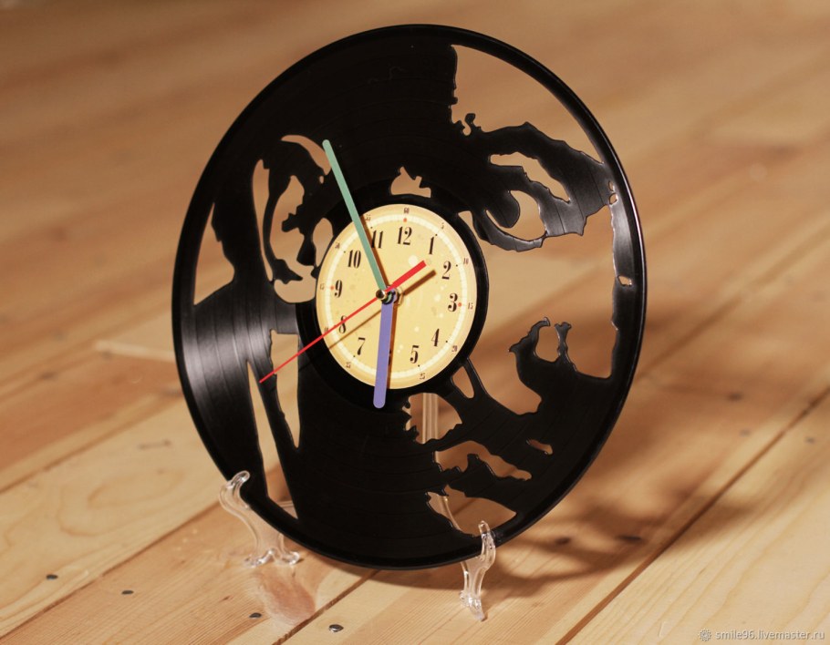 Поделки на пластинках