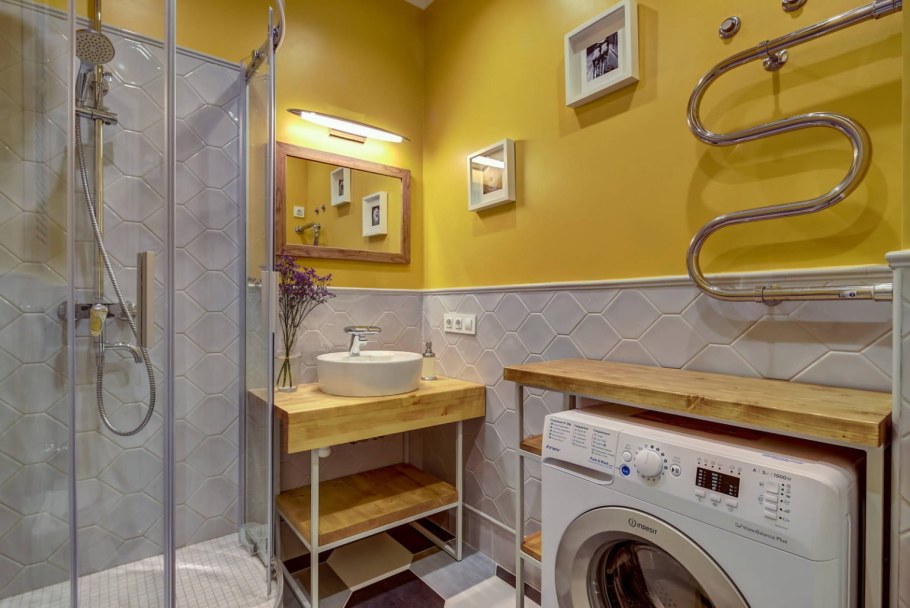 Интерьер ванной комнаты в хрущевке