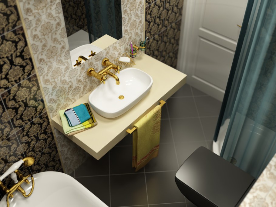 Хрущевка совмещенный санузел 3кв плитка Шервуд