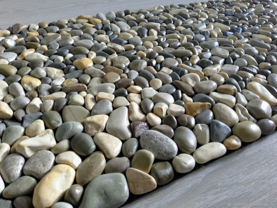 Речная галька для дорожек