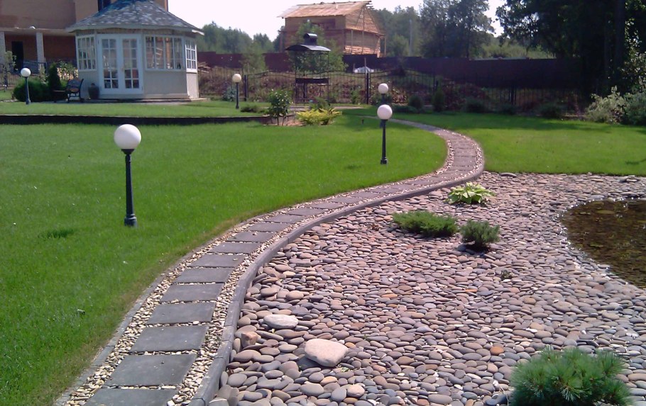 Гравийная отсыпка