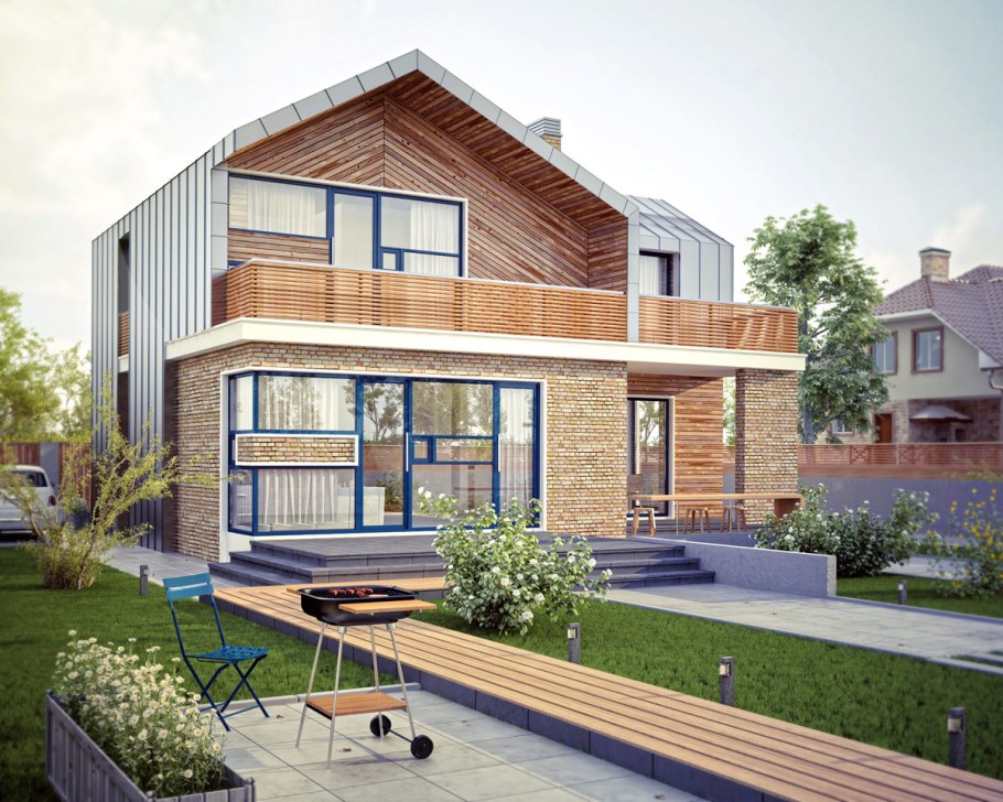 Преображение старого дачного домика