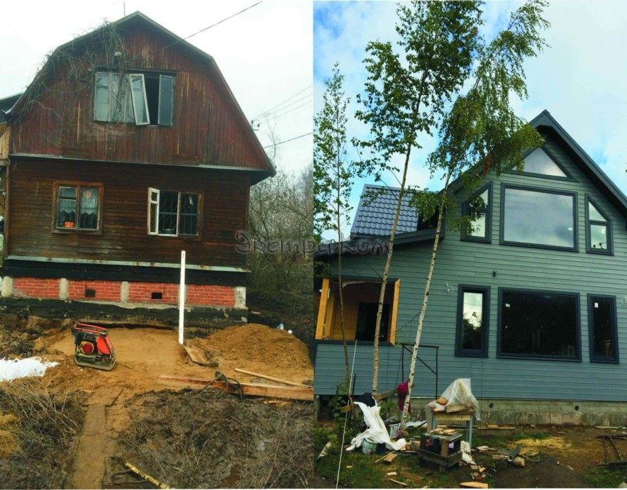 Реконструкция старых домов