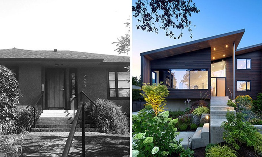 Современная реконструкция домов