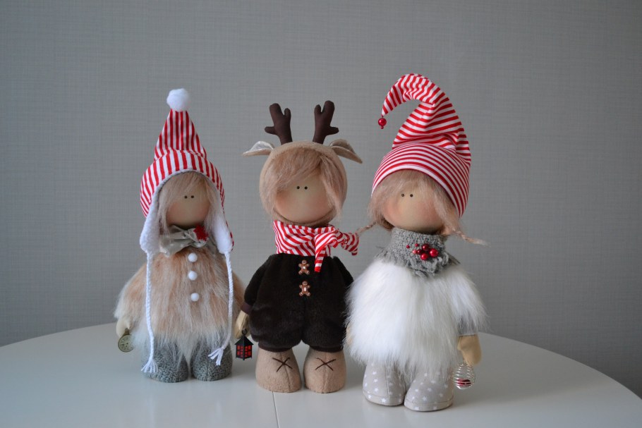 Елена Корунова куклы Санта Клауса