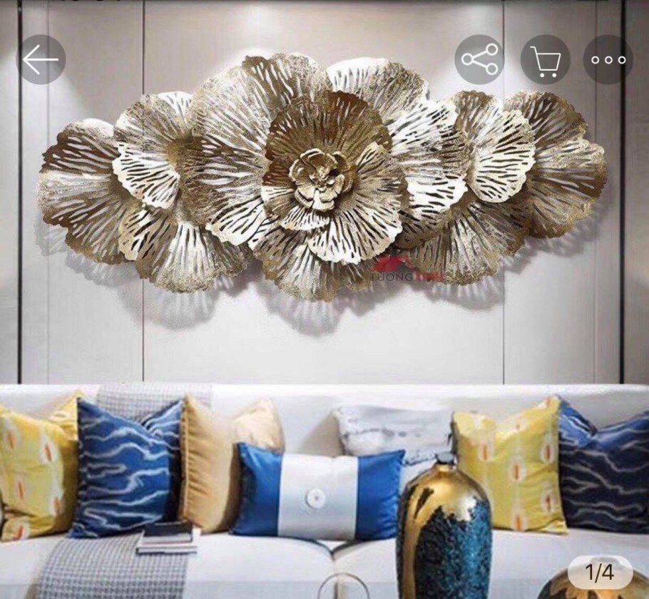 Панно Лотосы настенное