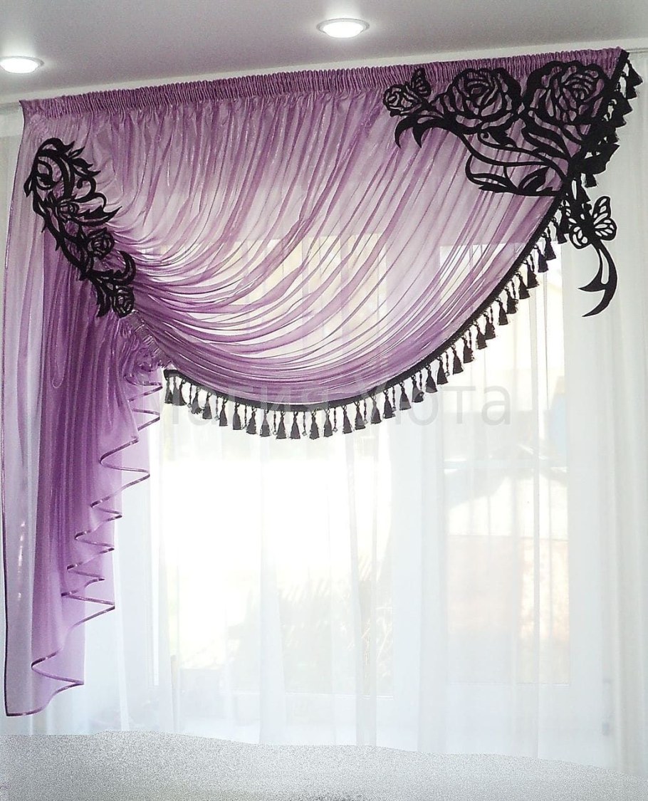 Ламбрекены для зала