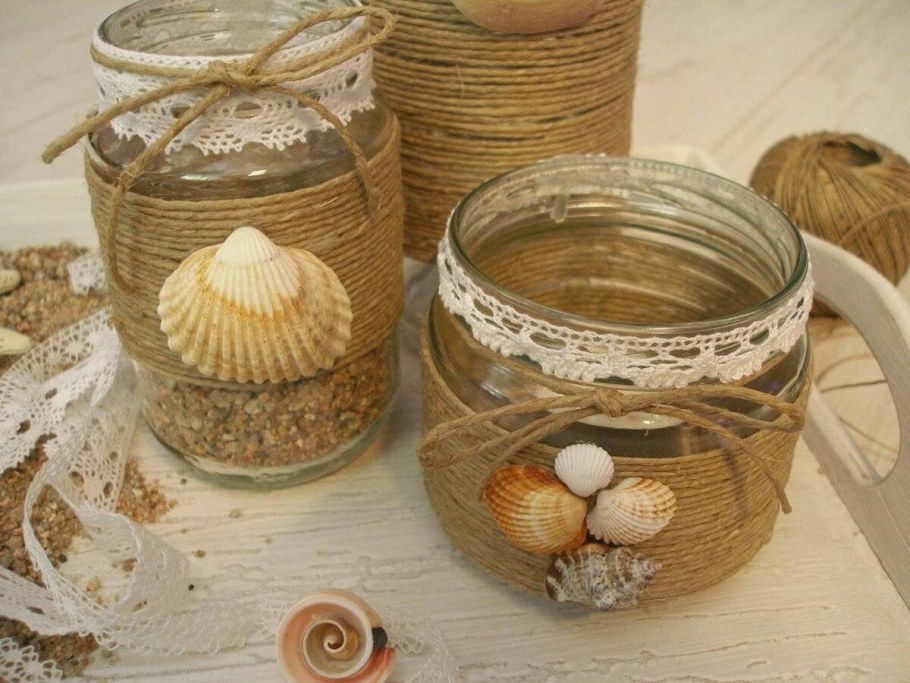 Декорированные бутылки