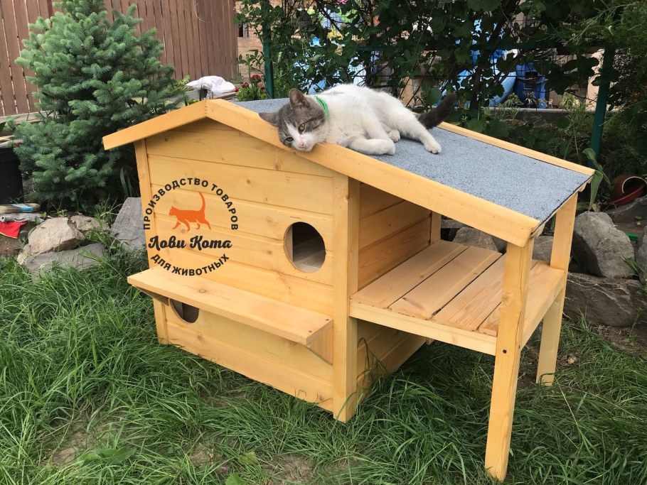 Будки для уличных котов