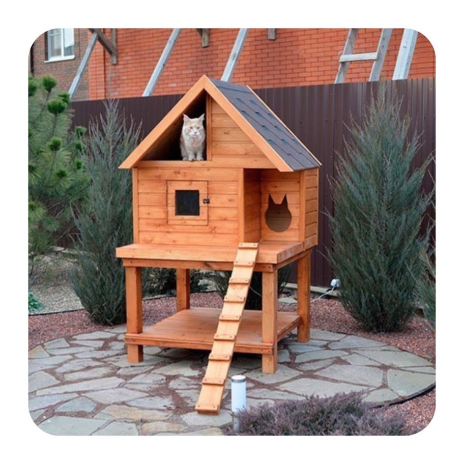 Уличный кошачий домик