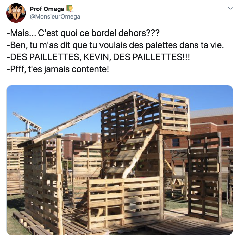 Сооружения из паллет