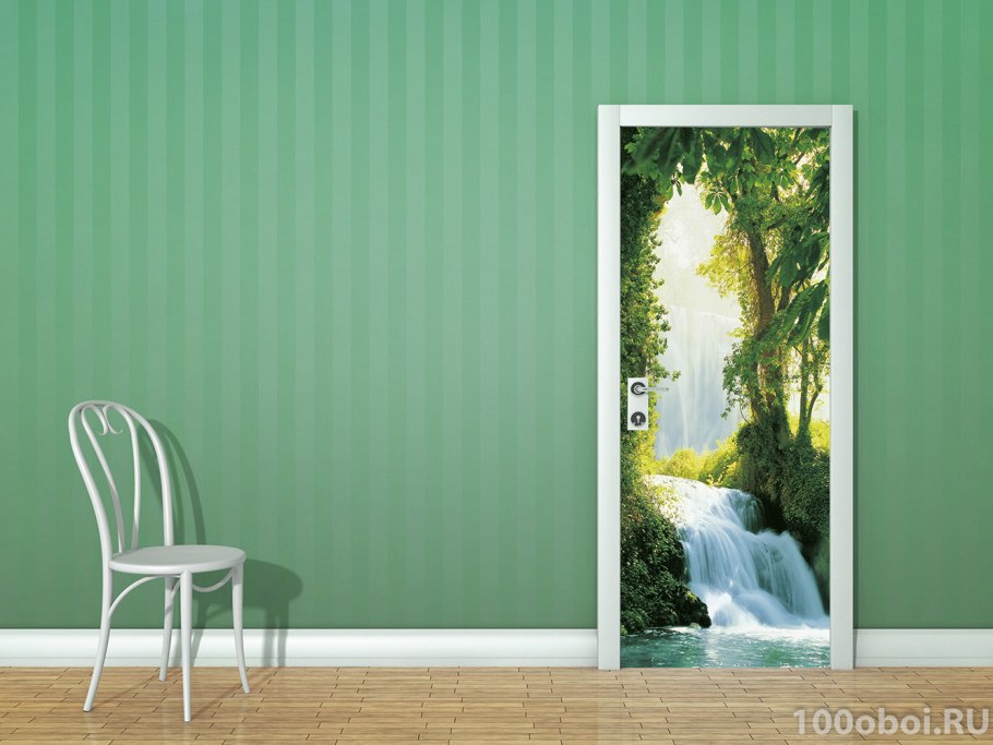 Фотообои на дверь бумажные