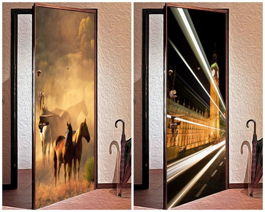 Картина на дверь входную