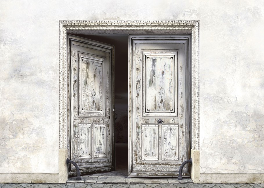 Картина дверь