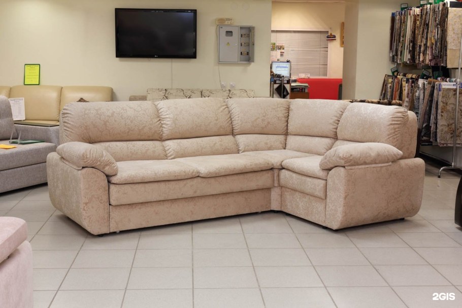 Диван Остин угловой с оттоманкой