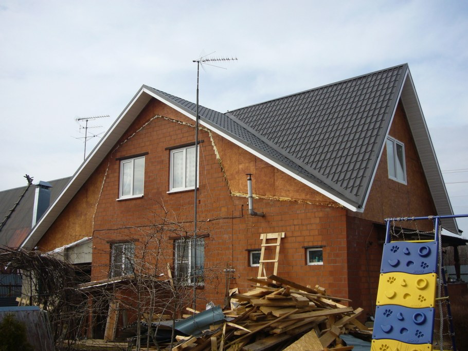 Кровля на дачный домик