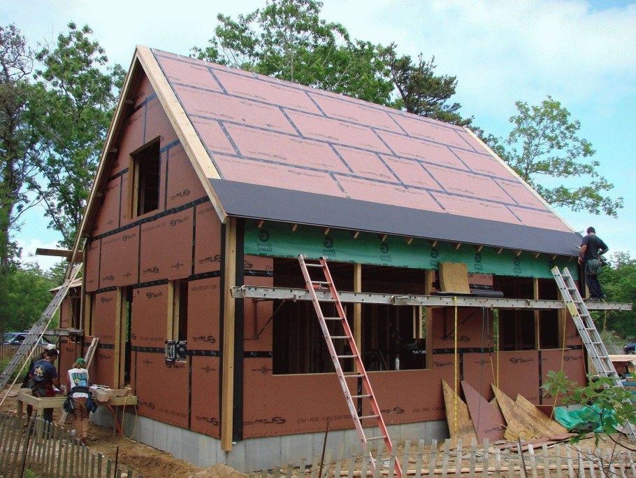 Крыша садового домика