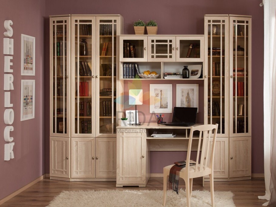 Библиотека Шерлок дуб сонома