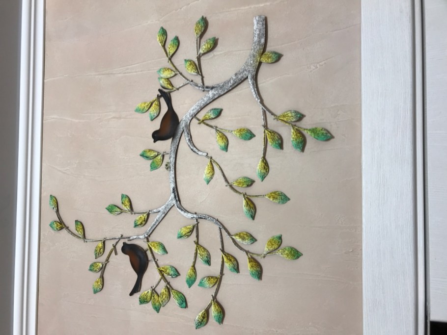 Птички на стену декор