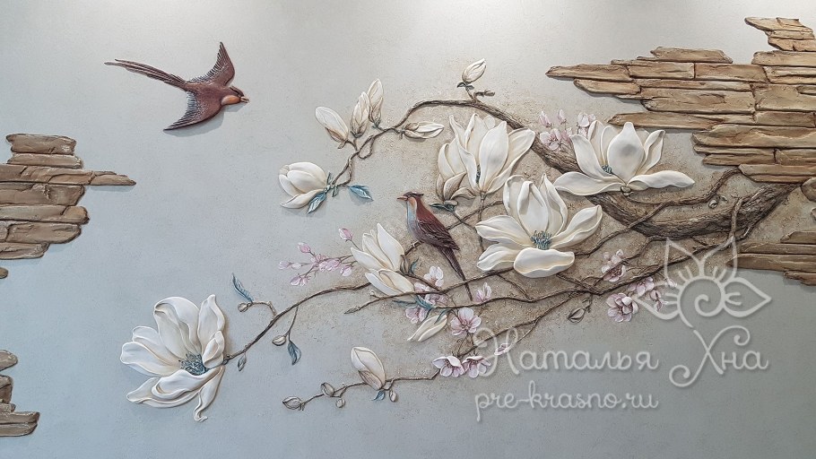 Наклейки над кроватью