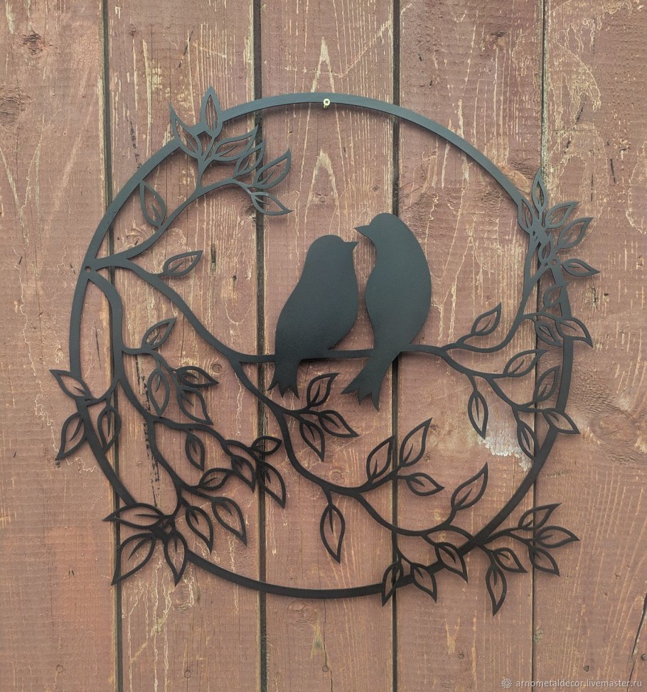 Настенное панно птицы