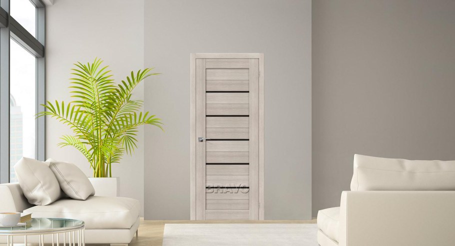 Двери межкомнатные порта 22 капучино вералинга